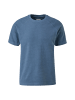 QS T-Shirt kurzarm in Blau