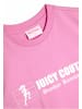 Juicy Couture Juicy Couture THE RUNNER GIRLFRIEND T-SHIRT in begonia pink