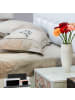 relaxdays Betttasche in Hellgrau