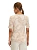 Betty Barclay Printshirt mit Schmucksteinen in Taupe/Nature