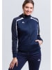 erima Liga 2.0 Trainingsjacke mit Kapuze in new navy/dark navy/weiss