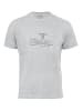 Cotton Prime® Leuchtturm T-Shirt - Moin in Grau