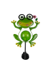 näve LED Solarleuchte "FROGGY" in grün - (L)20.5 cm x (B)8 cm x (H)90 cm