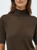 minus T-Shirt in Slate Brown Lurex