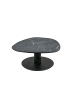 58 aufm Kessel COUCHTISCH Cemile 80x80x39 höhenverstellbar Anthrazit/Marble Grigio