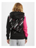 DNGRS Dangerous Hoody in black/pink