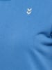 Hummel Sweatshirt mit Stickerei und Rundhals in Blau