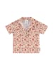 Sterntaler Badeshirt kurzarm Blumen in ecru