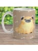 Mr. & Mrs. Panda Kindertasse Mops ohne Spruch in Hundeglück