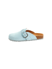 Tamaris Pantoletten aus Leder Blau