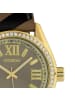 Oozoo Analog-Armbanduhr Oozoo Timepieces bronze, schwarz groß (ca. 40mm)