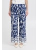 b. young Casual Hose BYJASMINA Loose fit in Medieval Blue Eth Mix