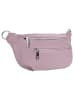Samantha Look Gürteltasche echt Leder in violett