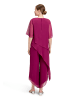 Vera Mont Jumpsuit mit Stufen in Sweet Berry