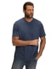 JP1880 Kurzarm T-Shirt in blau