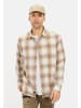 Camel Active Kariertes Langarmhemd aus Baumwolle in Beige