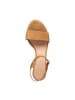 Geox Aurely – Ledersandalen mit Absatz Braun
