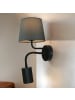 Licht-Erlebnisse Wandlampe (B)19 x (L)19 x (H)45 cm in Grau
