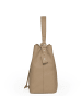 Lazarotti Bologna Leather Beuteltasche Leder 25 cm in sand
