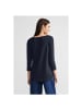 Street One Langarmshirt in deep blue