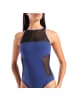 Arena Mesh Panels Schwimmanzug in Navy