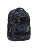 Wave Rucksack Infinity "Black and Yellow Dots" in schwarz H 43 cm B 31 cm T 22 cm 