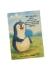 Mr. & Mrs. Panda Wanddeko Pinguin Lolli Design mit Spruch in Weiß