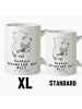 Mr. & Mrs. Panda Henkeltasse Panda Bestes Patenkind der Welt mit... in Weiß
