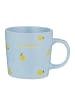 Butlers Tasse GOOD VIBES 6er-Set in Hellblau