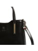 Florence Florence Schultertasche Leder schwarz ca. 31cm