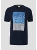 s.Oliver T-Shirt kurzarm in Blau