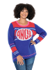 Angel of Style Pullover in blau