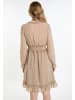 DreiMaster Vintage Kleid in Beige Braun