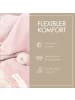 MOYO Babydecke Linksstrick Pointelle „Wilde Rosenblüte“ In Rose - 75x100 cm
