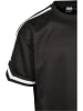 Urban Classics Mesh-T-Shirts in black