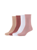 S. Oliver Socken 4er Pack silky touch in mellow rose