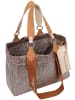 Fritzi aus Preußen Shopper Izzy Medium Limited Painted Straw in Nut