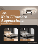 ZMH Deckenleuchte LED 2-flammige eckig in schwarz dimmbar 48W Flurlampe L 50cm