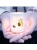 Mr. & Mrs. Panda Kerzenhalter Avocado Tanzen ohne Spruch in Transparent