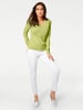 Heine V-Ausschnitt-Pullover in kiwi