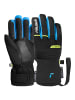 Reusch Fingerhandschuhe Benji R-TEX® XT Junior in 7002 blck/bril blu/safety yell