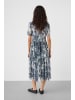 Soaked in Luxury Jerseykleid SLAldora Feminine Form in Dark Navy Landscape Print