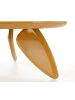 Feldmann-Wohnen Couchtisch Soraya Senfgelb Hochglanz 80 / 80 / 36cm