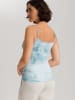 Hanro Spaghettitop Cotton Seamless in ocean tie dye