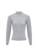 leo selection Damen Strickpullover in Dunkelgrau