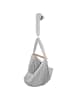 Schmusewolke Federwiege mit Tipi, Schafwolle Matratze, in Bio Grey