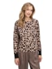 Betty Barclay Strickpullover mit Jacquard in Taupe/Beige