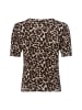 Marie Lund Shirt in beige schwarz