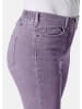 GOLDNER Kurzgröße:  Damen Jeans Slim Fit LOUISA, Stretch in lavendel
