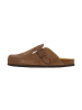 Plakton Leder-Pantoletten Blog Blau